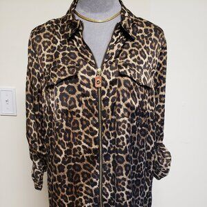 Michael Kors Animal Print with Gold Accents-NWT